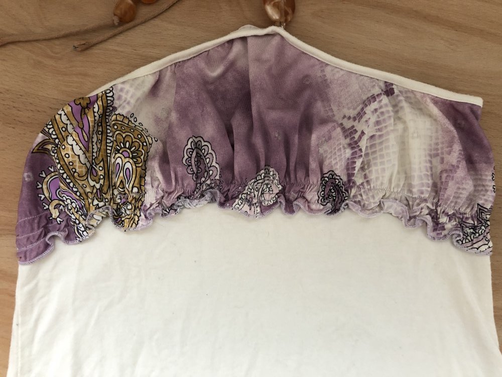 Neckholder Top mit Perlen