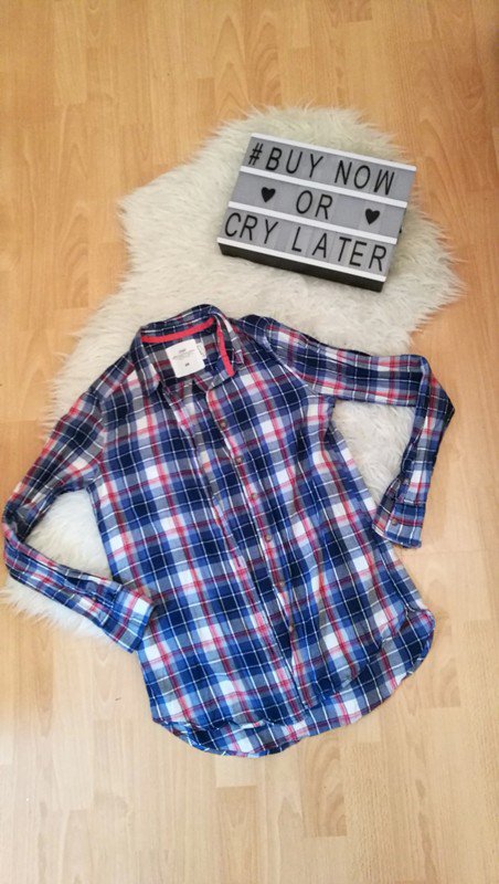 Kariertes Hemd / Bluse