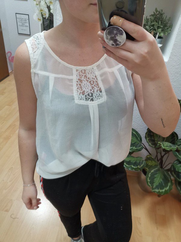 Schwarzes top / Bluse