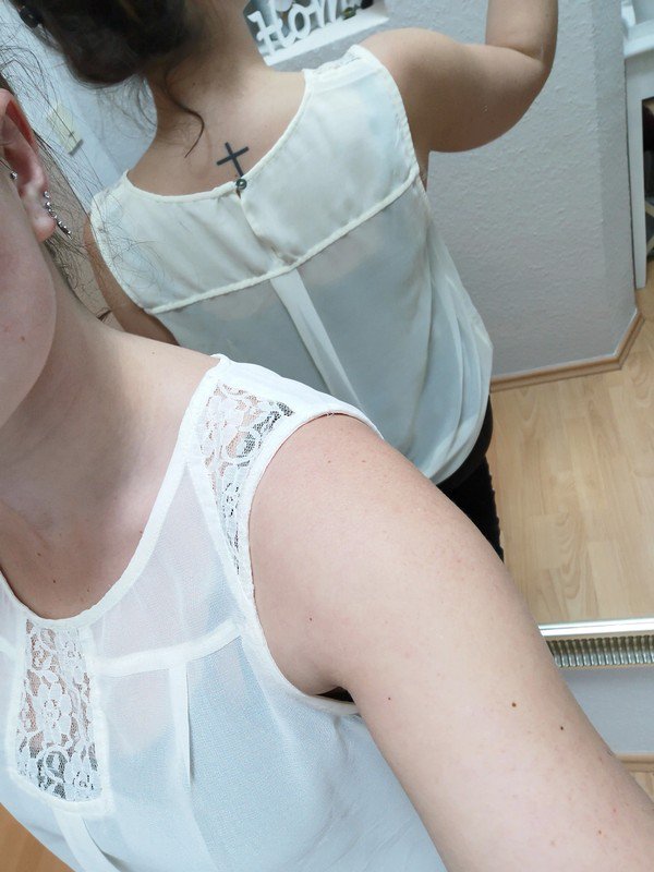 Schwarzes top / Bluse