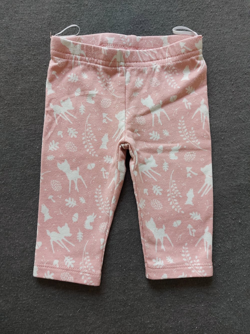 supersüße rosa Bambi Hose Gr. 62 Babyleggings