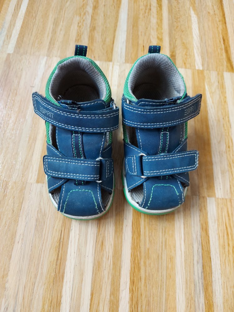 superschöne blaue Esprit-Kindersandalen Gr. 20