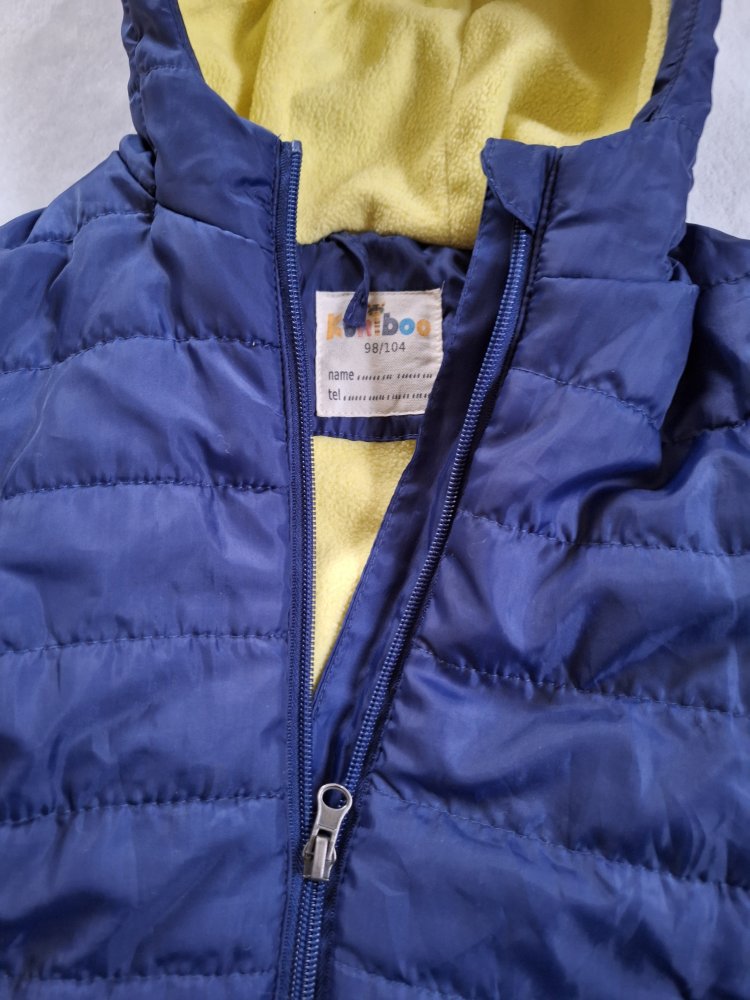 Warme Jacke mit Fleece innen, Gr. 98/104