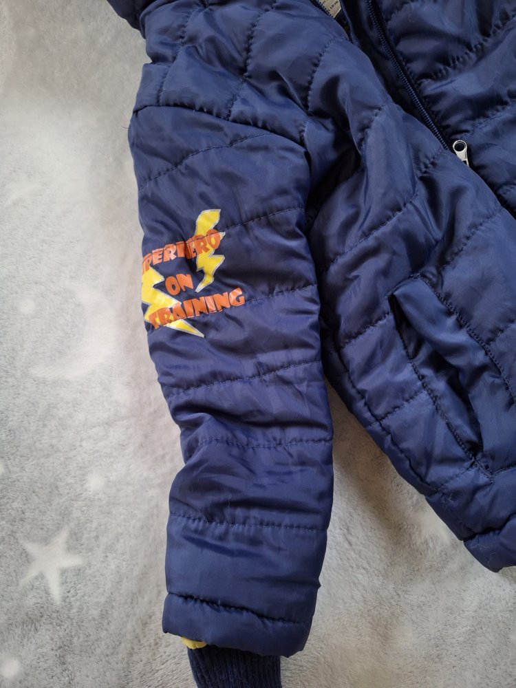 Warme Jacke mit Fleece innen, Gr. 98/104