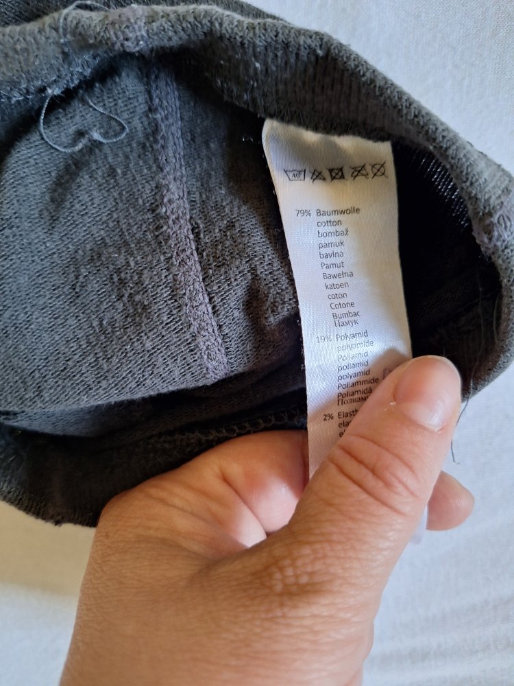 Graue Strumpfhose Gr. 86/92