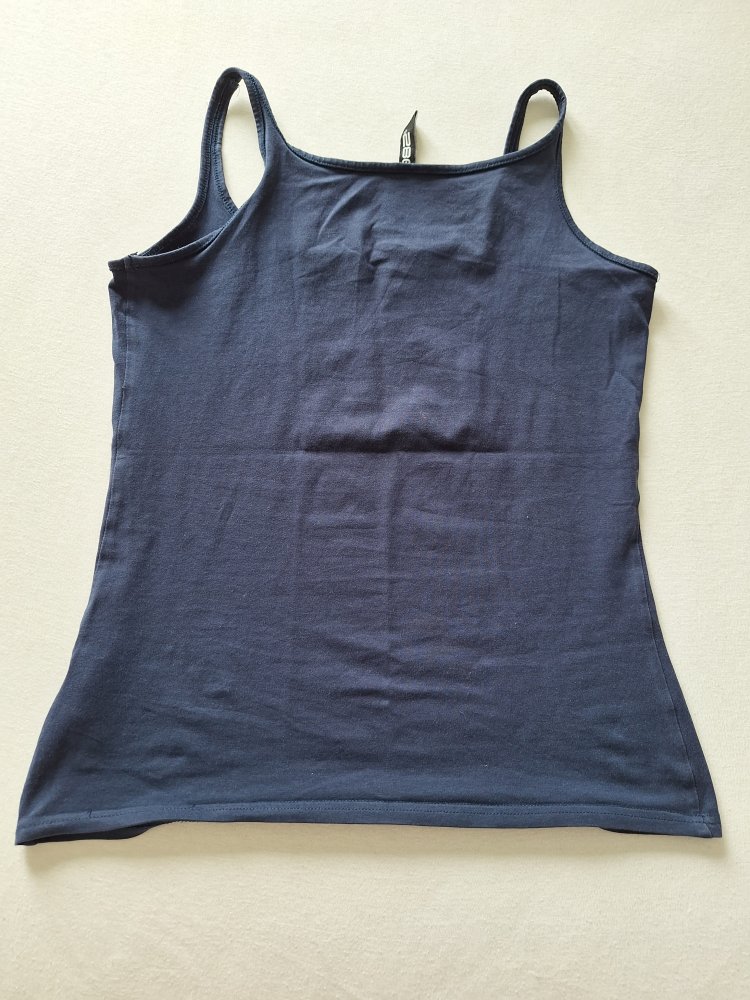 Bequemes dunkelblaues Tanktop Gr. L