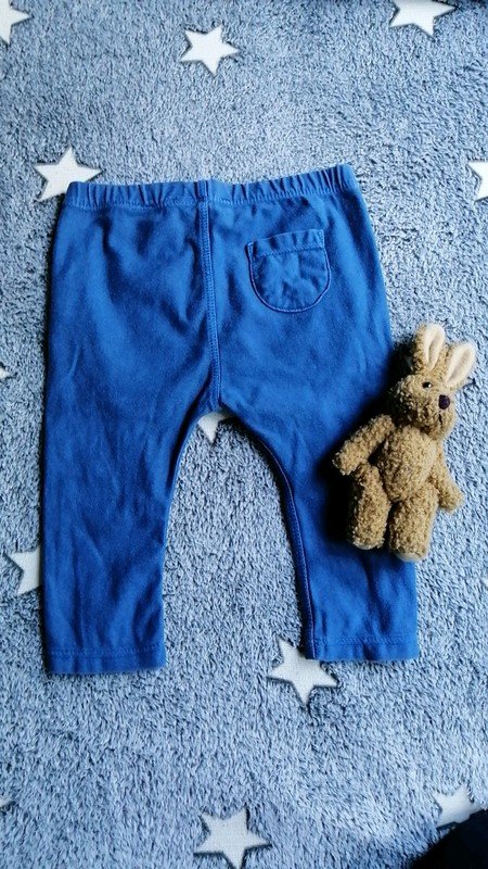 blaue Babyhose / Leggings, Gr. 74