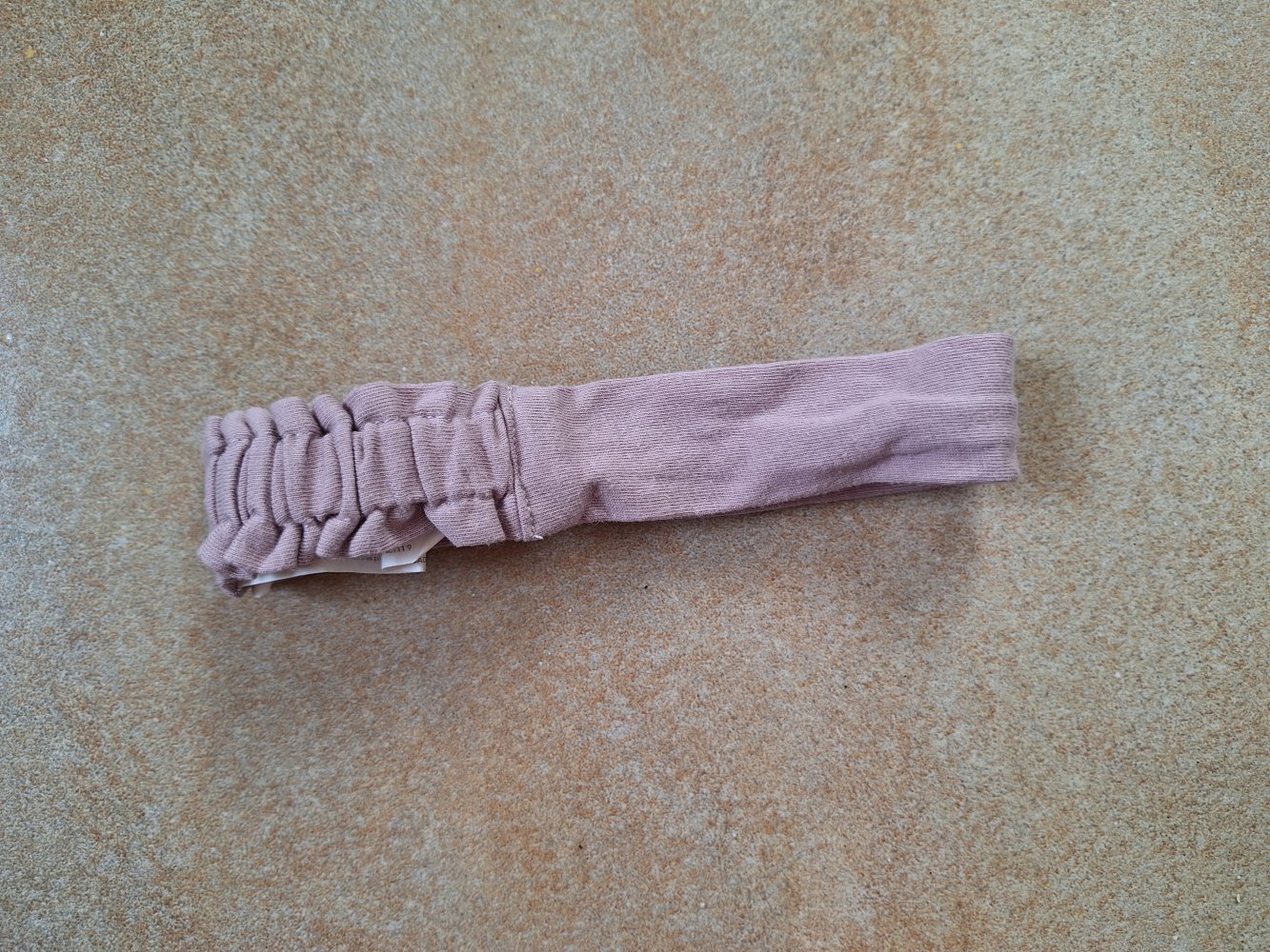 altrosa Haarband mit Schleife