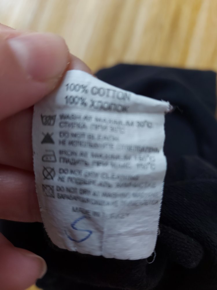 schwarze Babyhose / Leggings, ca. Gr. 74/80 unisex