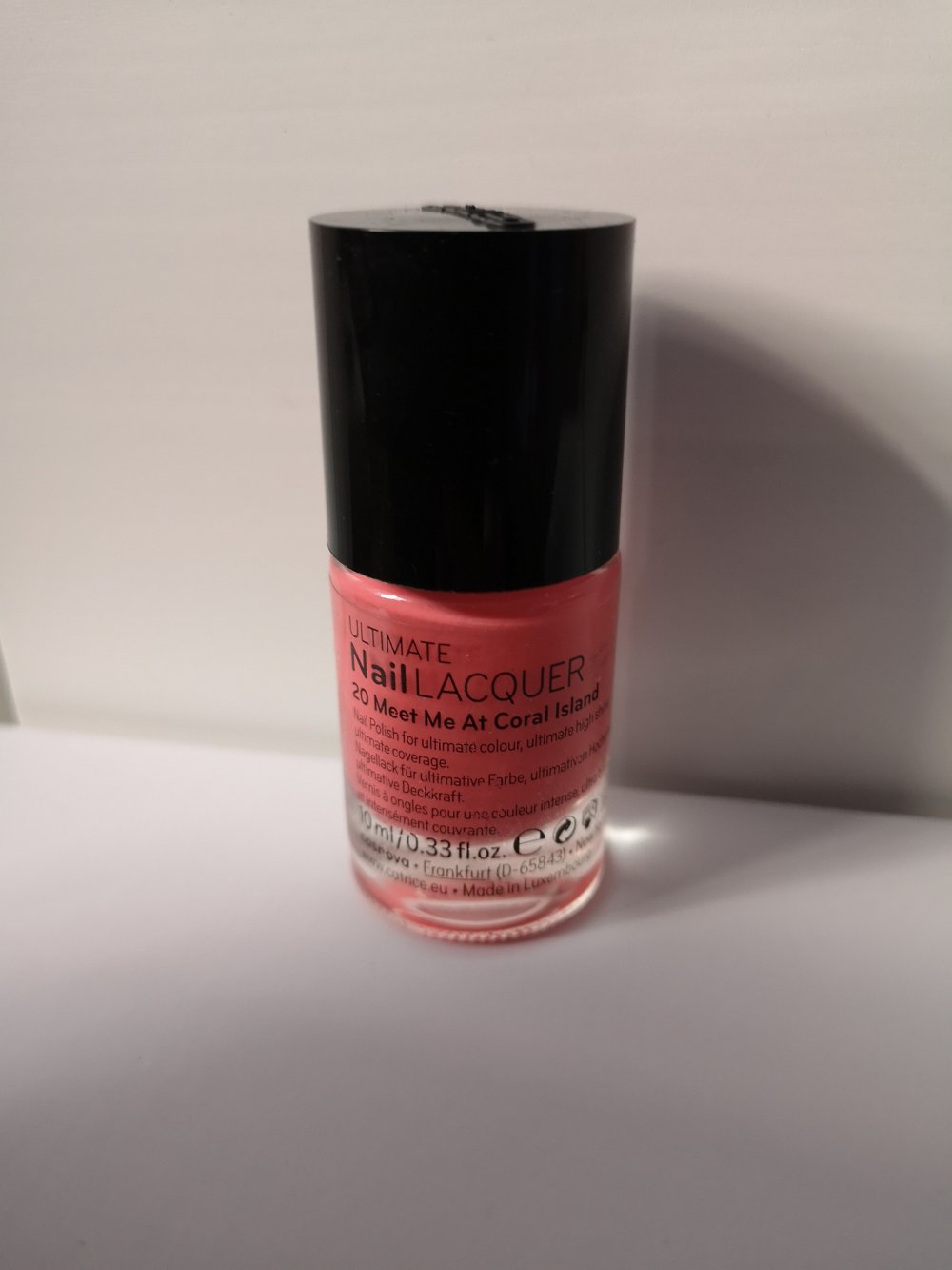 Catrice Cosmetics 20 Meet Me at Coral Island Ultimate Nail Lacquer