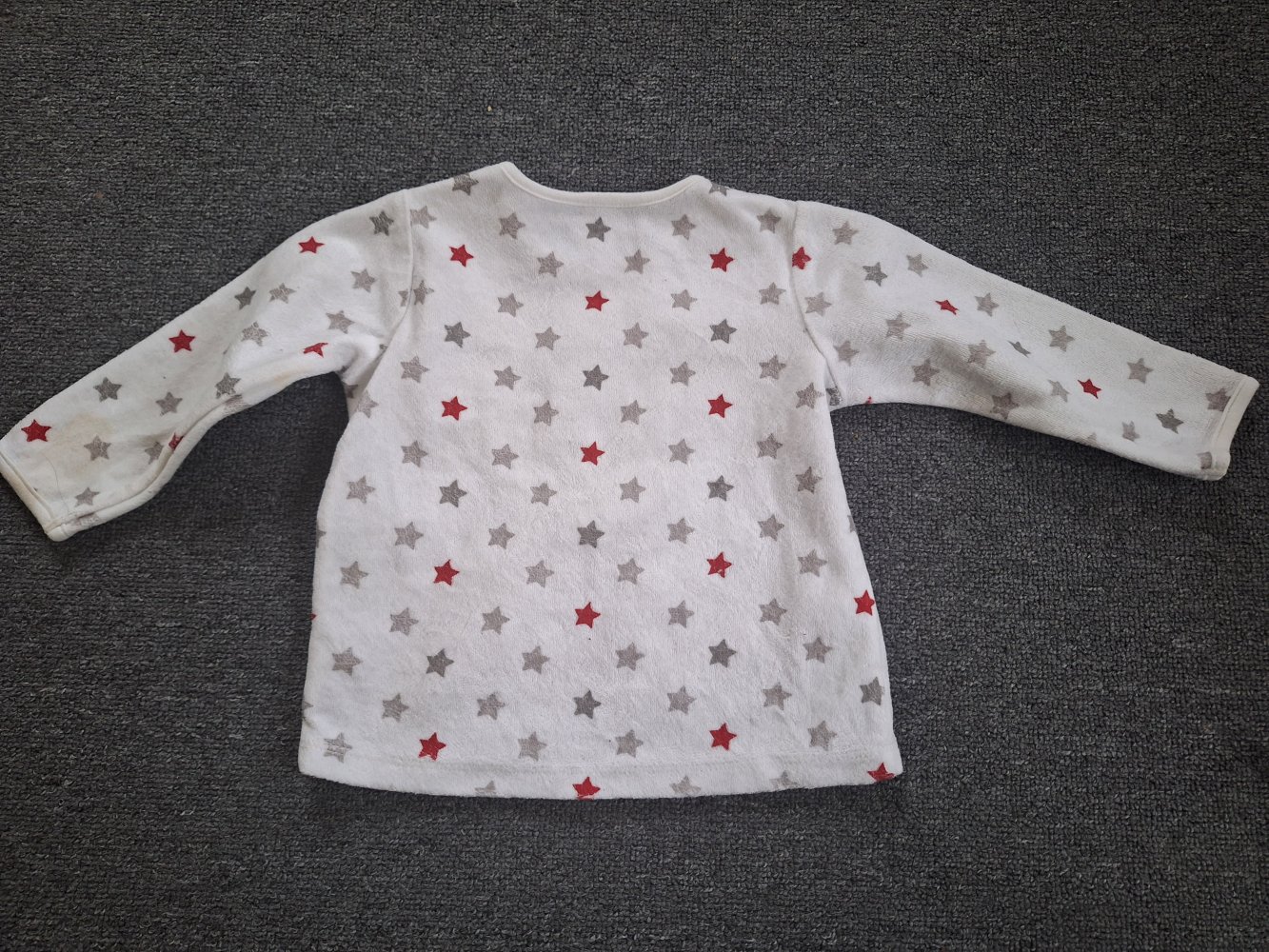 Weihnachtlicher Mickey Mouse Pulli, Gr. 86 Weihnachtspullover