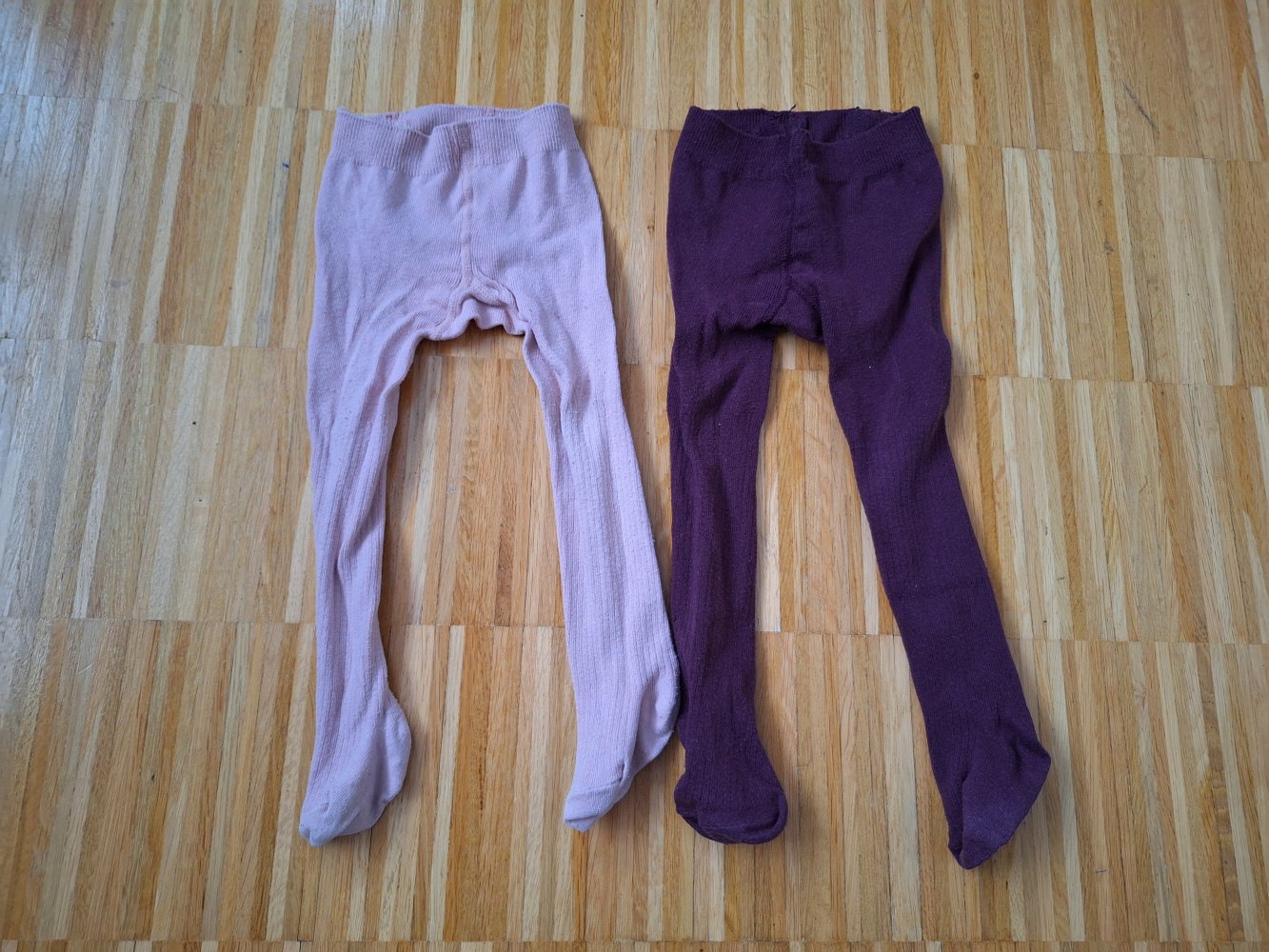 Strumpfhosenset: rosa und beere, ca. Gr. 86