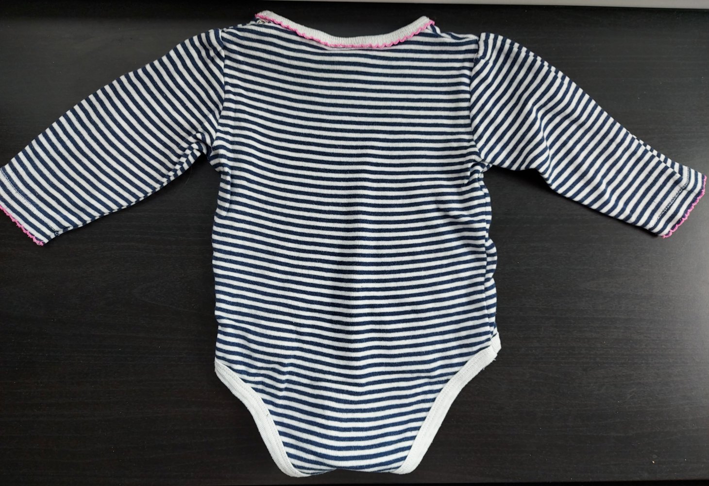 Gestreifter Langarmbody pretty Baby, Gr. 74/80