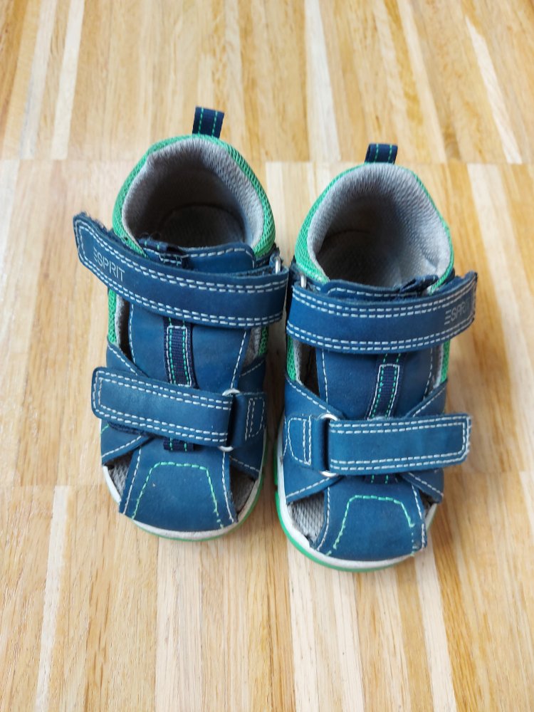 superschöne blaue Esprit-Kindersandalen Gr. 20