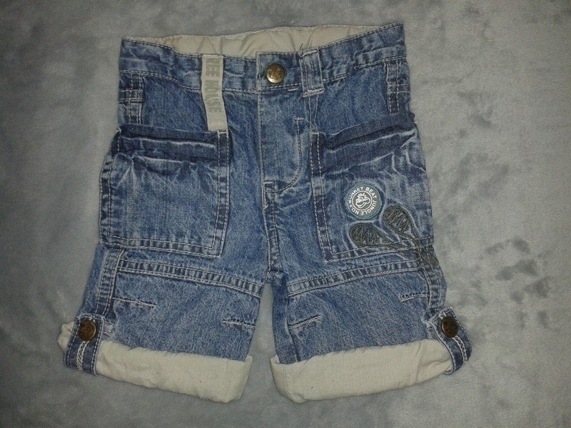 Süße 2 in 1 Jeans Gr. 62 