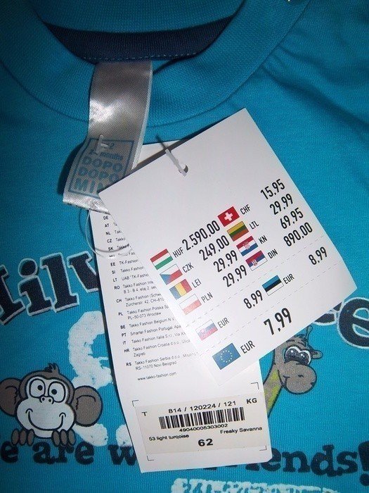 Süßes Shirt Neu! Gr.62 