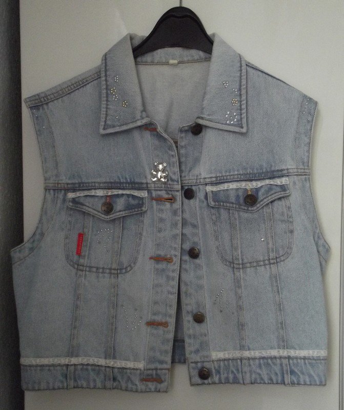Sehr schöne Jeans- Weste 
