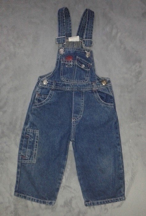 Sehr schöne Jeans Latz- Hose Gr. 62/68 