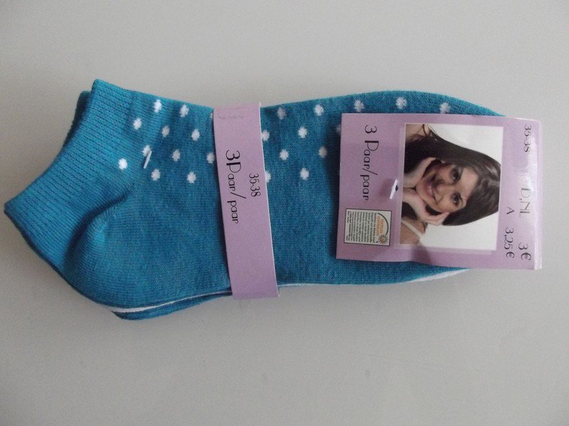 3 Paar Sneakersocken Gr. 35- 38