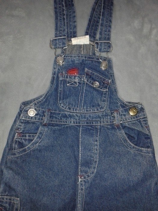 Sehr schöne Jeans Latz- Hose Gr. 62/68 