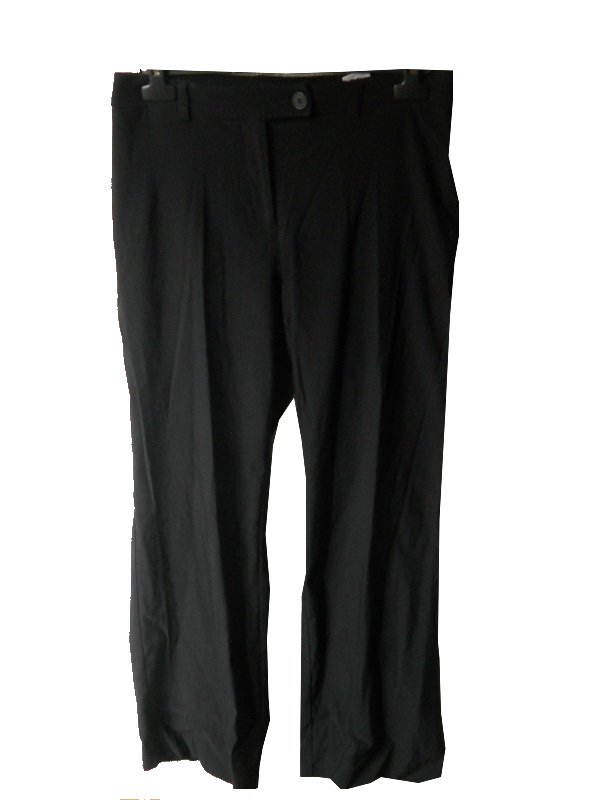 Hose - Schlaghose - Stoffhose - Business - schwarz - H&M - Gr. 42