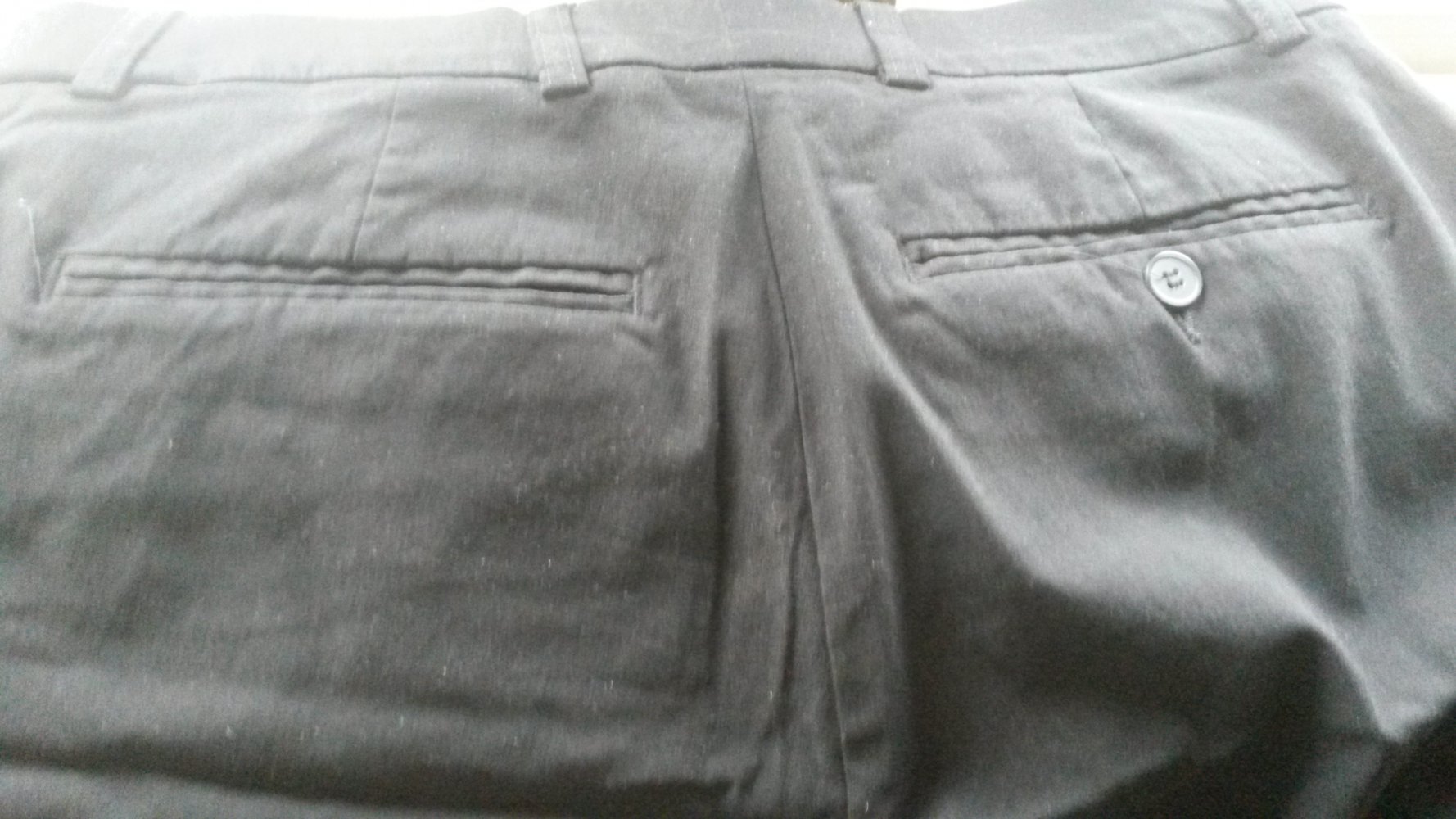 Hose - Schlaghose - Stoffhose - Business - schwarz - H&M - Gr. 42