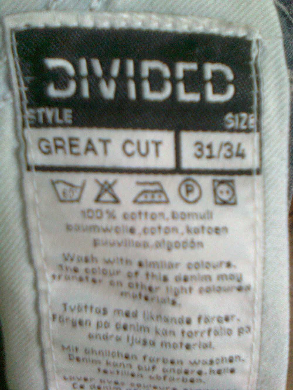 Jeans, Divided, Great Cut, 31/34