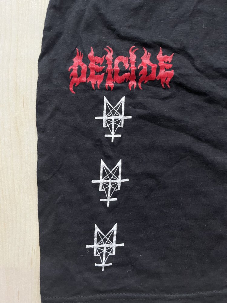 Deicide rarer Damen Rock / Einheitsgröße black  death metal rar