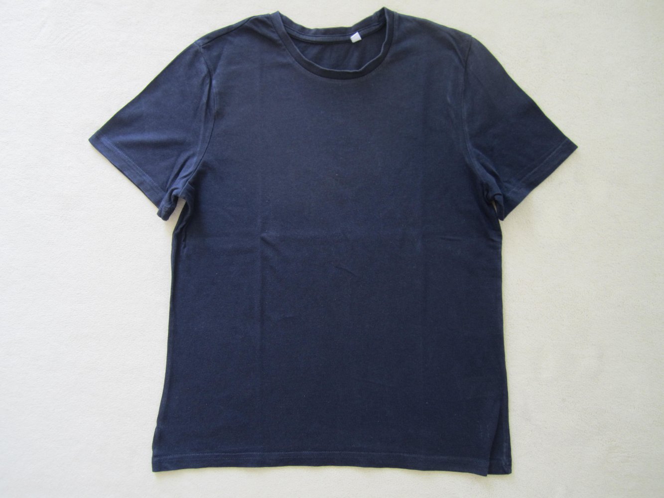 C&A T-Shirt 146/152 uni marine dunkelblau