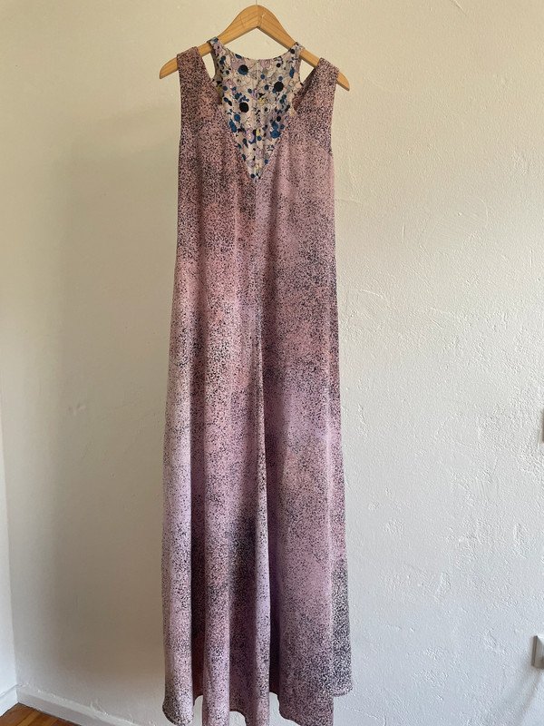 Kenzo Bodenlanges Kleid aus Seide Silk Dress