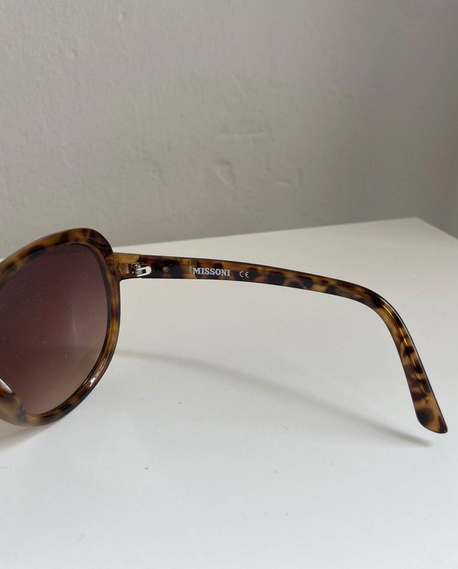 Missoni braune große Sonnenbrille Sunglasses