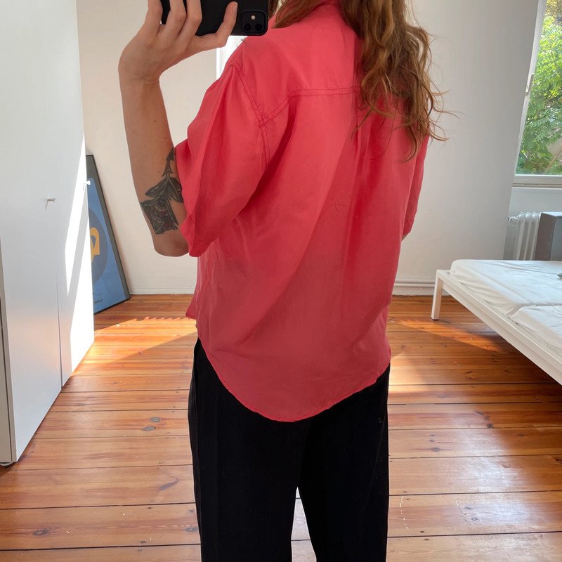 Vintage Bluse aus Seide Silk