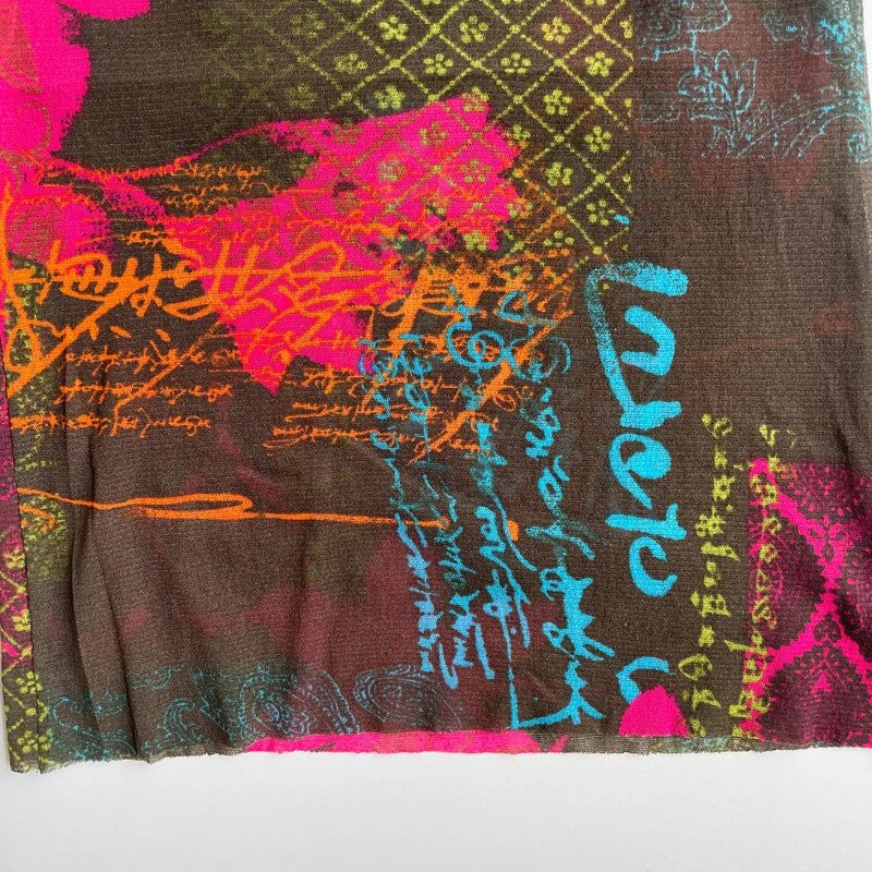 Kenzo transparentes Mesh Top 90s 90er Vintage