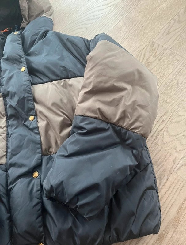 Winterjacke/Steppjacke/Save the Duck Größe S schwarz-braun