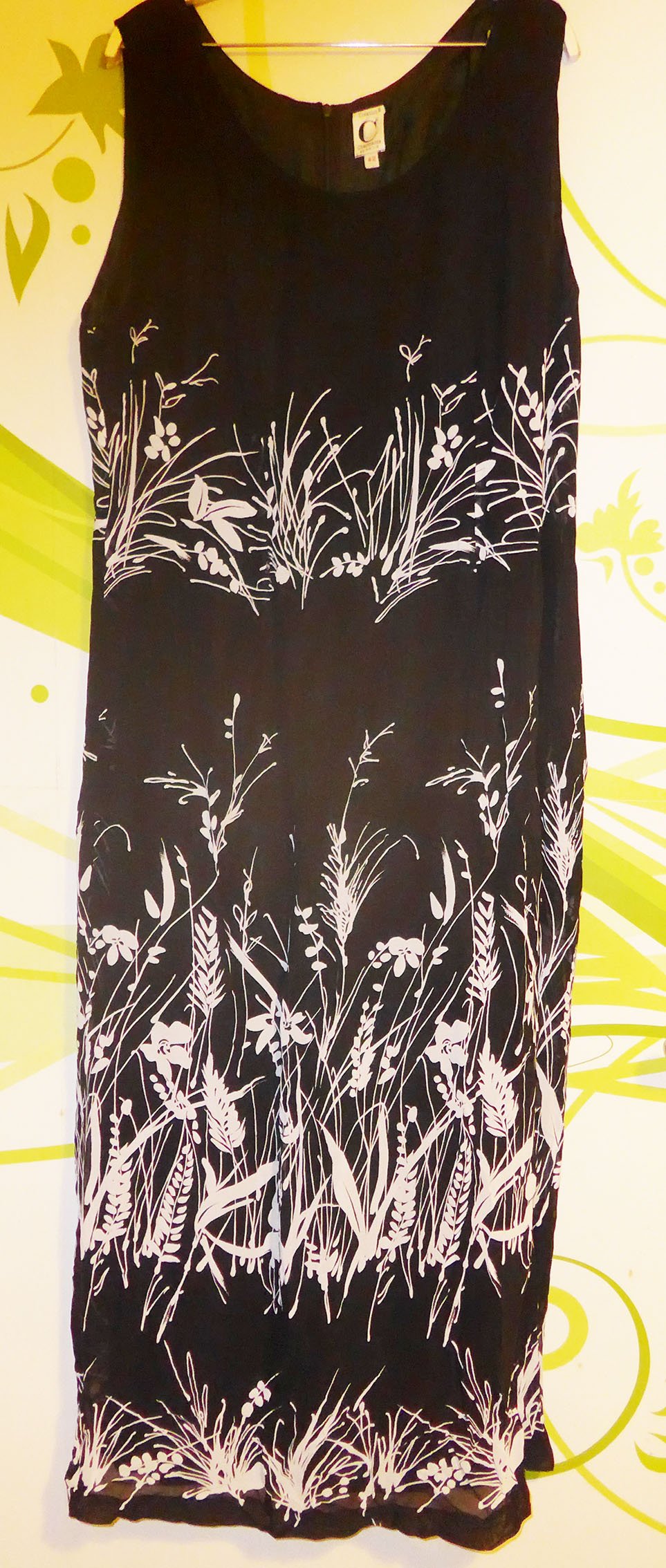 Sommerkleid mit Gräsern