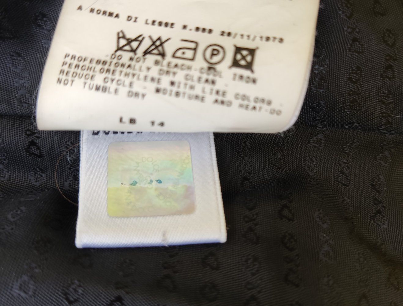 Dolce & Gabbana Mantel mit Kapuze Gr.34/XS schwarz
