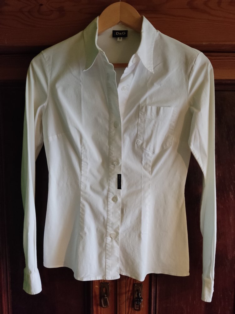 Dolce & Gabbana Designer Bluse Gr.S weiss