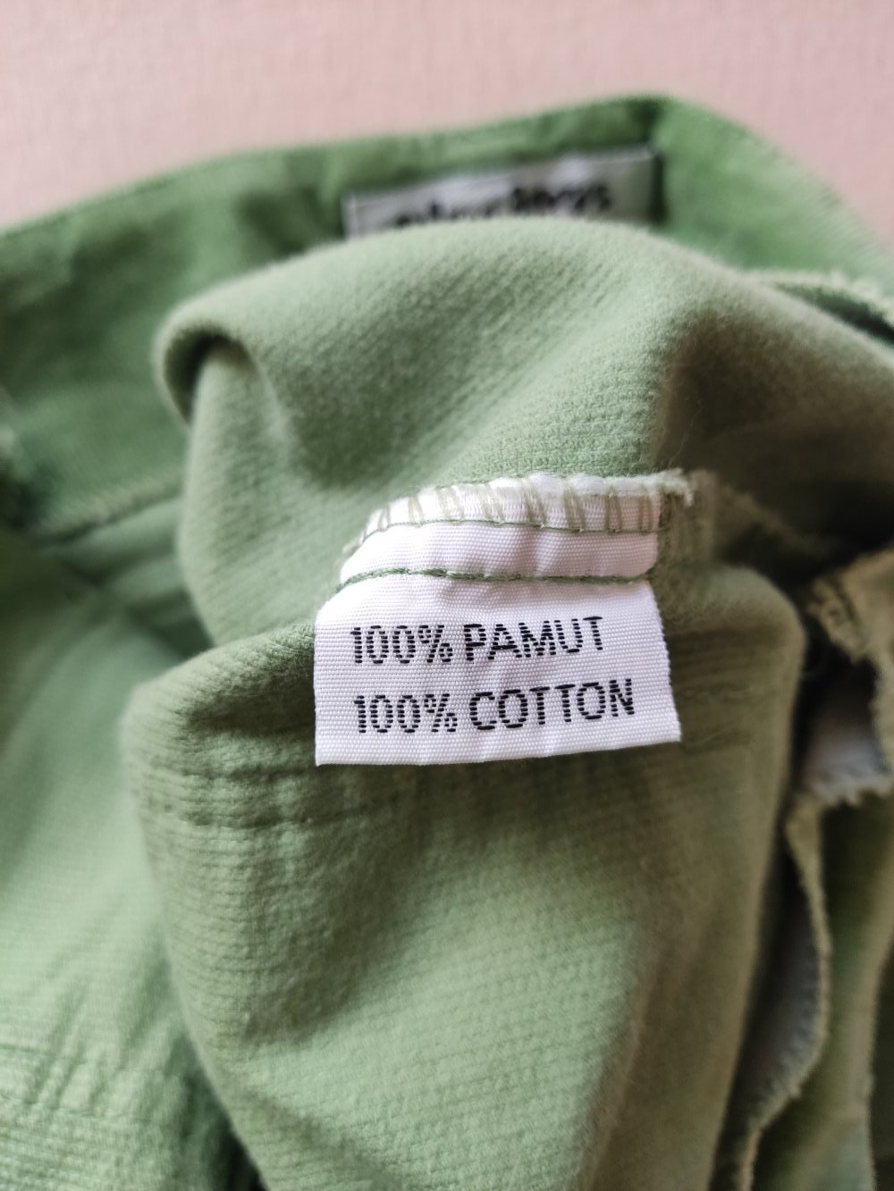 Cordhose Feincord Gr.32/34 Grün NEU mit Etikett