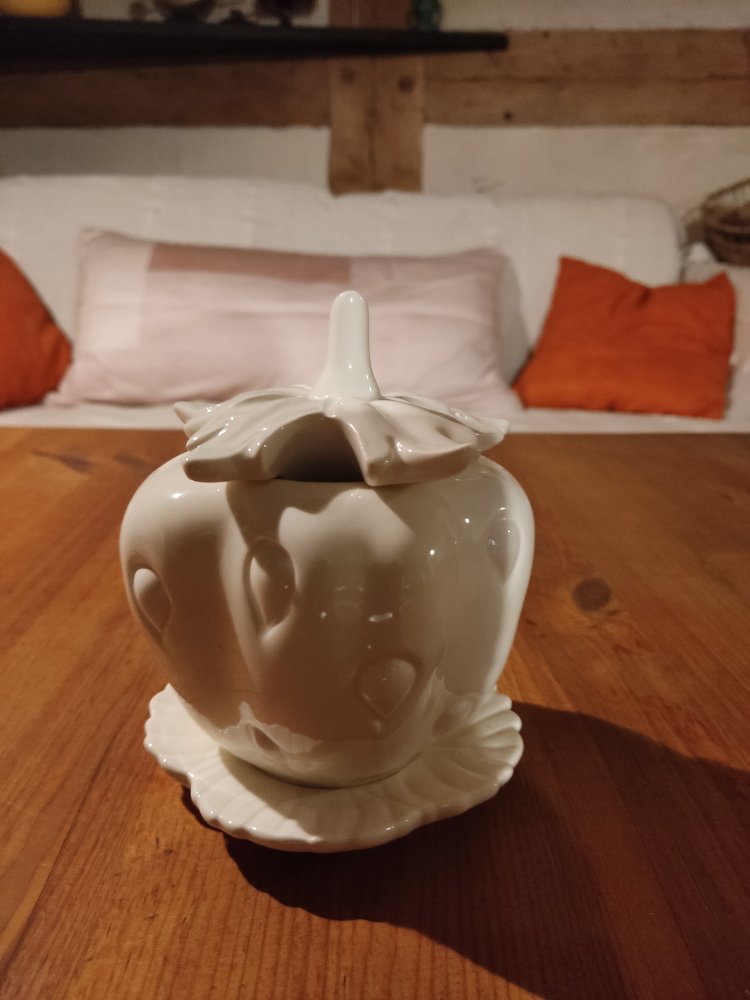 Goebel Marmeladetopf Erdbeere Porzellan 