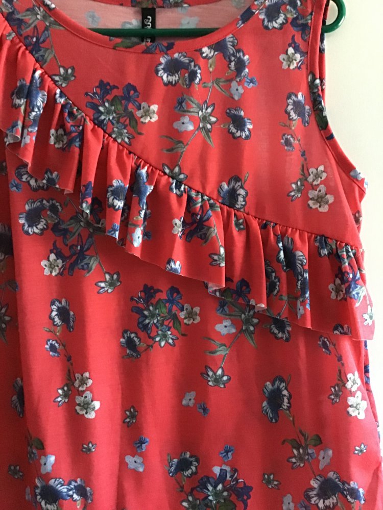 Rüschenshirt Größe S