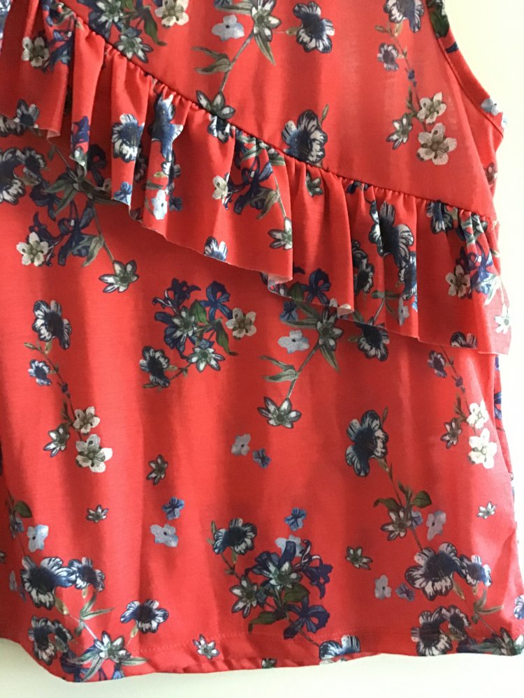 Rüschenshirt Größe S