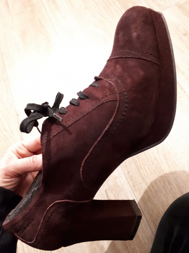 Pumps Sandalen Tamaris Gr. 38 bordeaux rot 