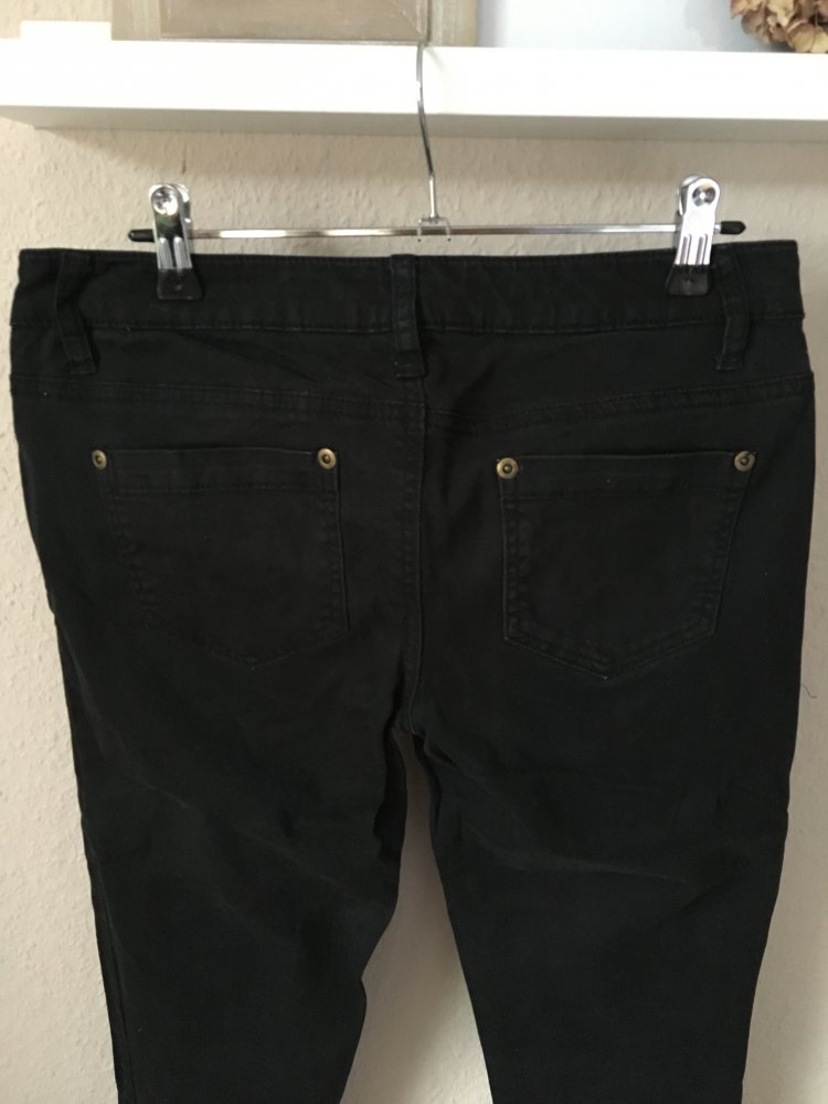 Rainbow Skinny Jeans Hose schwarz 36