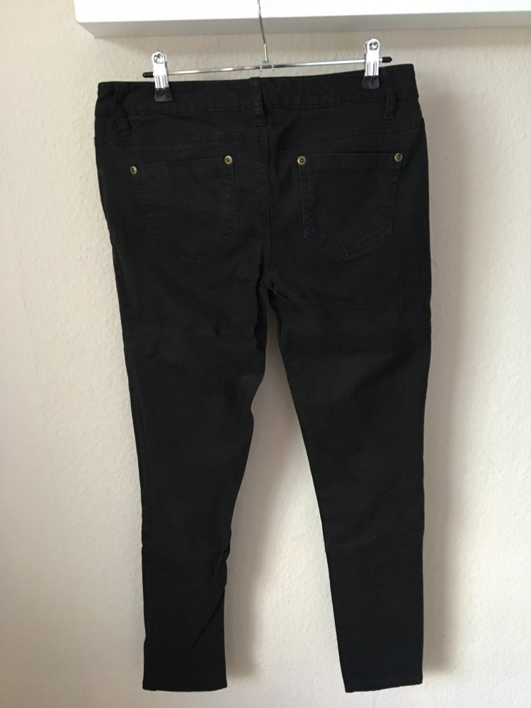 Rainbow Skinny Jeans Hose schwarz 36