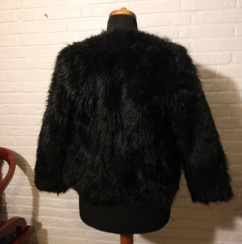 Ahlens Kunstfell Jacke Herbst Winter Teddy