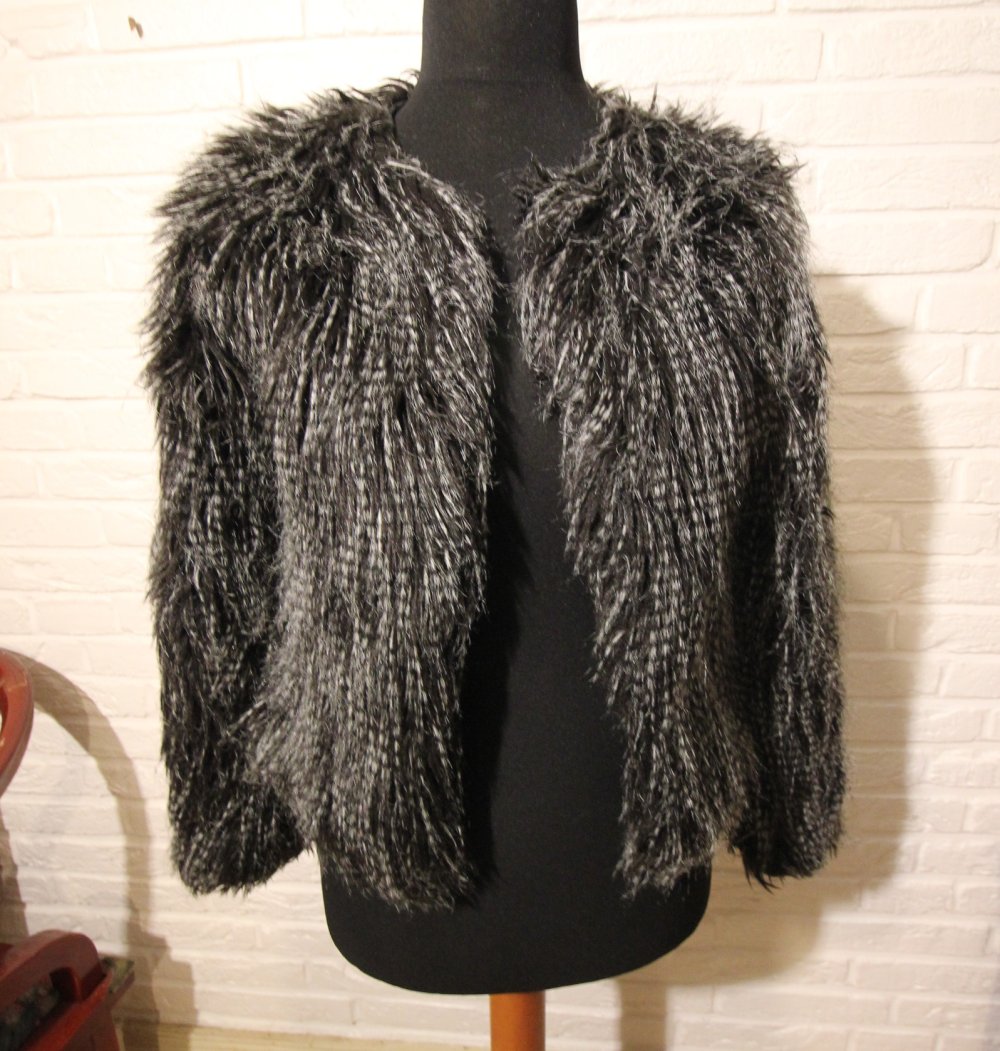 Noisy May Kunstfell Jacke Herbst Winter Kunstpelz Teddy