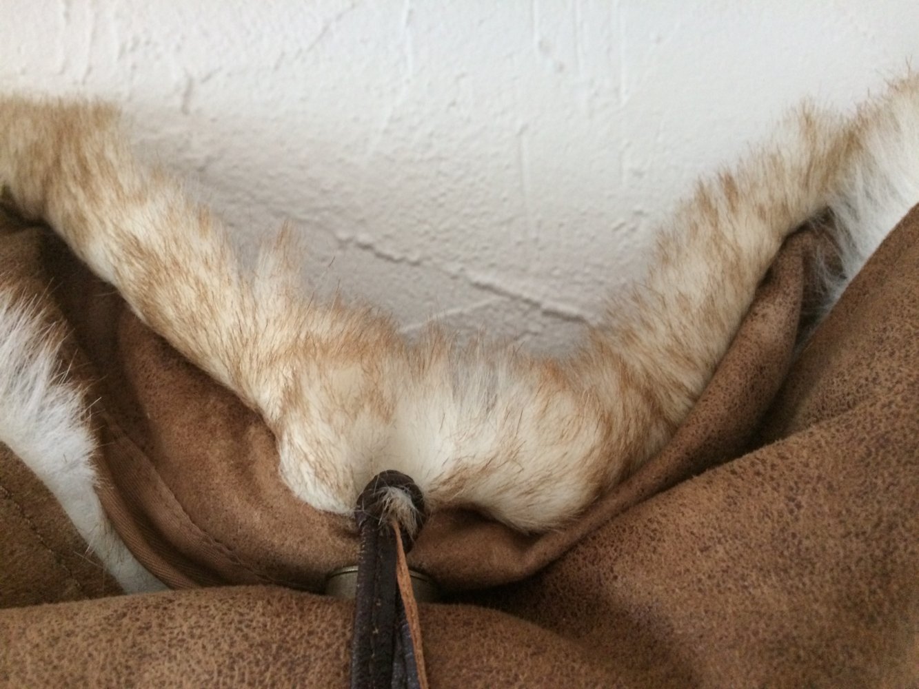 ESPRIT LAMMFELLOPTIK DAMEN TASCHE SHOPPER BAG 