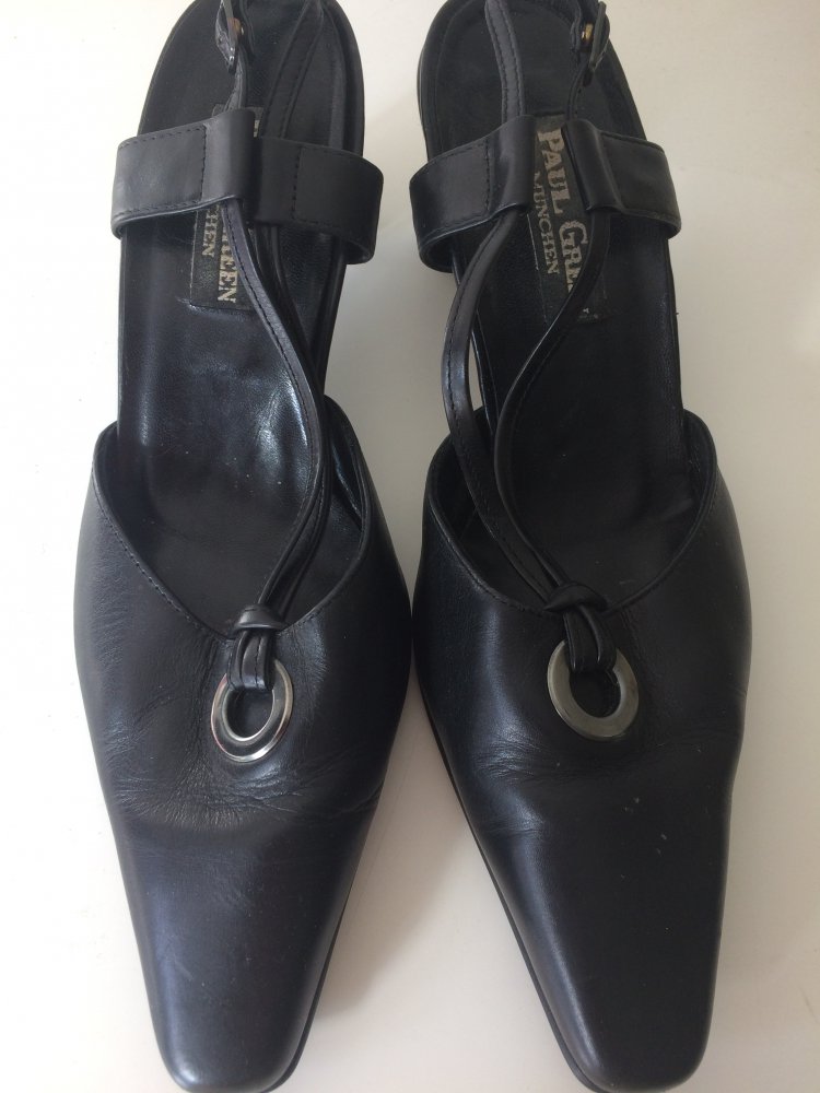 PAUL GREEN DAMEN LEDER SANDALEN GR. 5  ( 38)