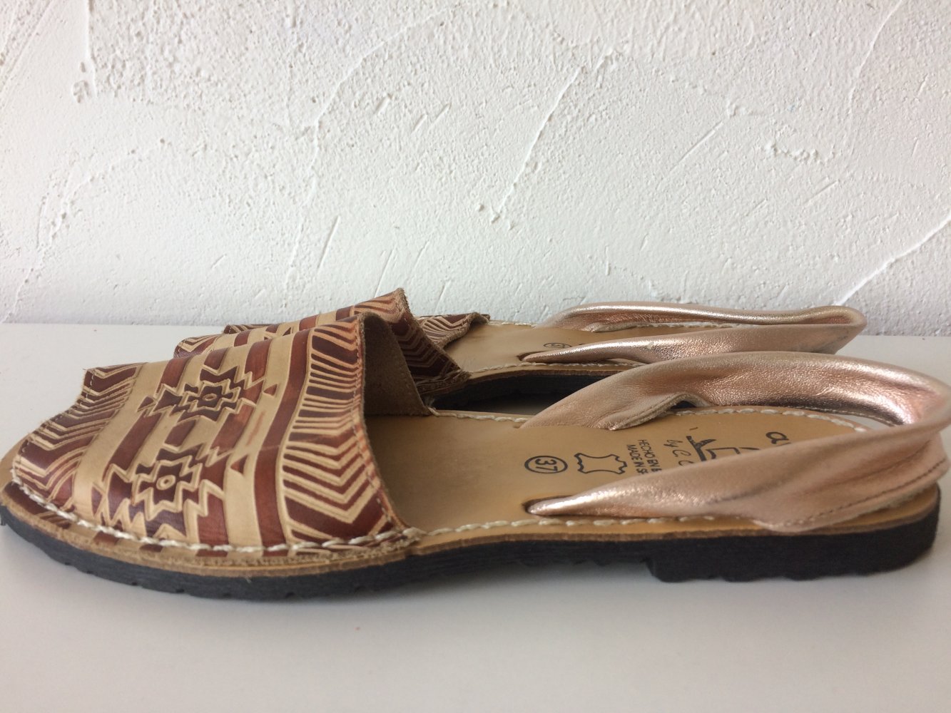 AVARCA DAMEN LEDER SANDALEN GR. 37