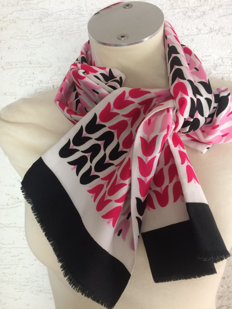 EXKLUSIVER VINTAGE TUCH HALSTUCH HAARTUCH SCHAL 